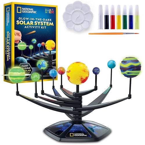 Blue Marble Glow-in-The-Dark Solar System Model Kit - 8-12 years+