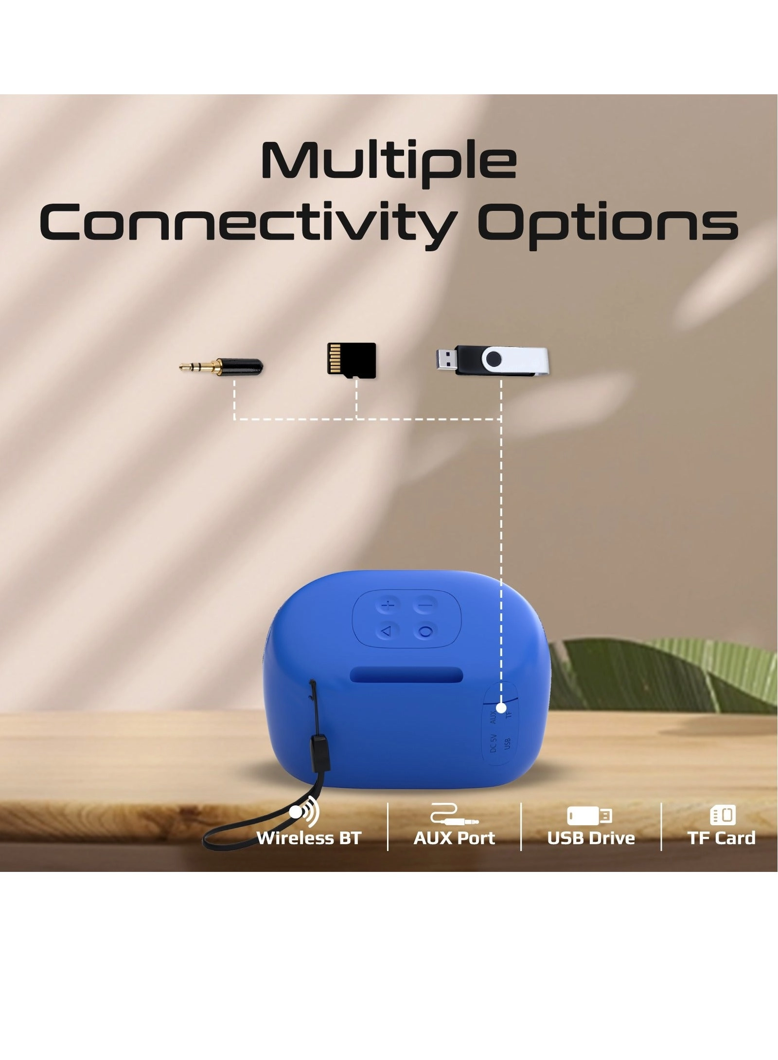 Mood.Black Bluetooth Speaker