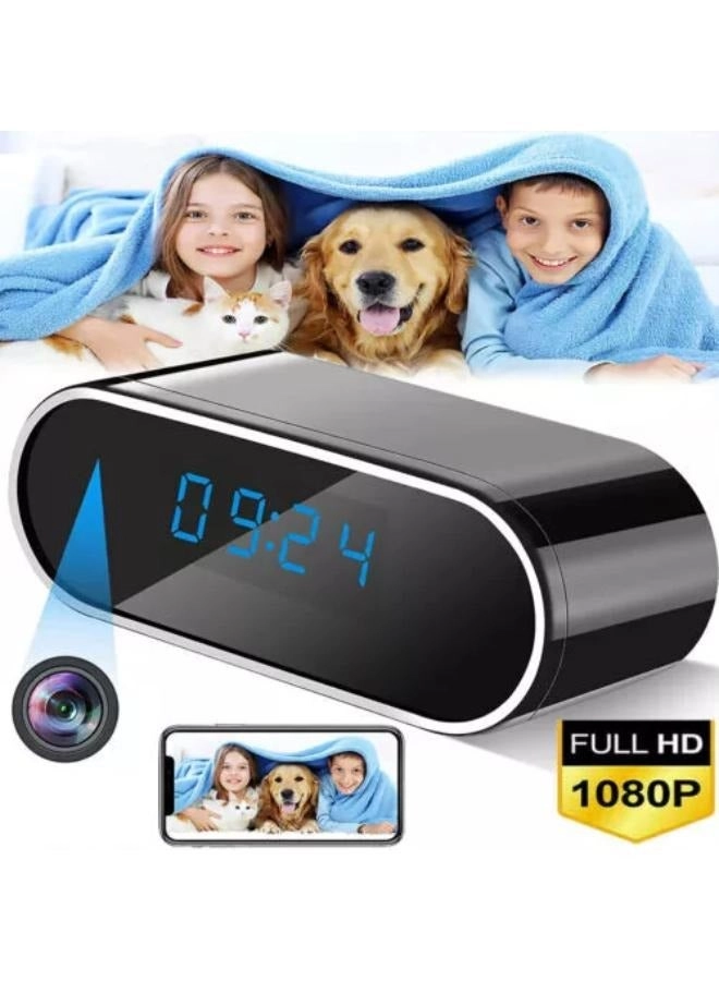 Security Camera with Clock 1080P