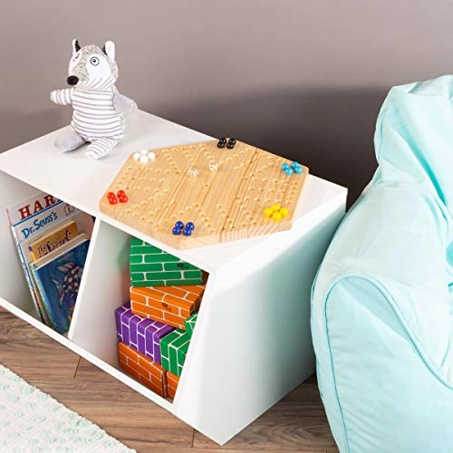 Classic Wooden Strategic Thinking Game - Complete Set Board 24 Colored Marbles