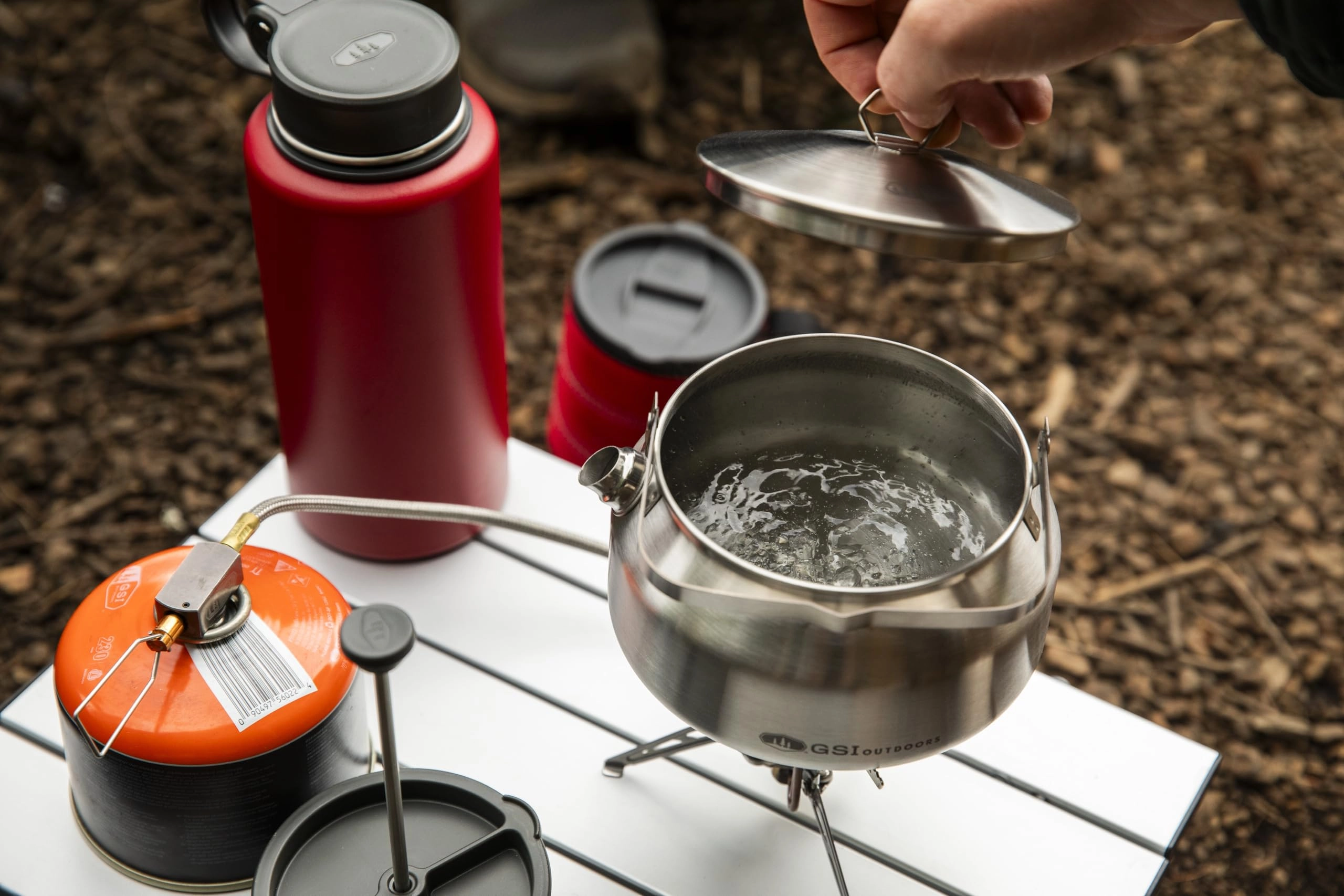 Glacier Stainless Steel Kettle - 1 quarts