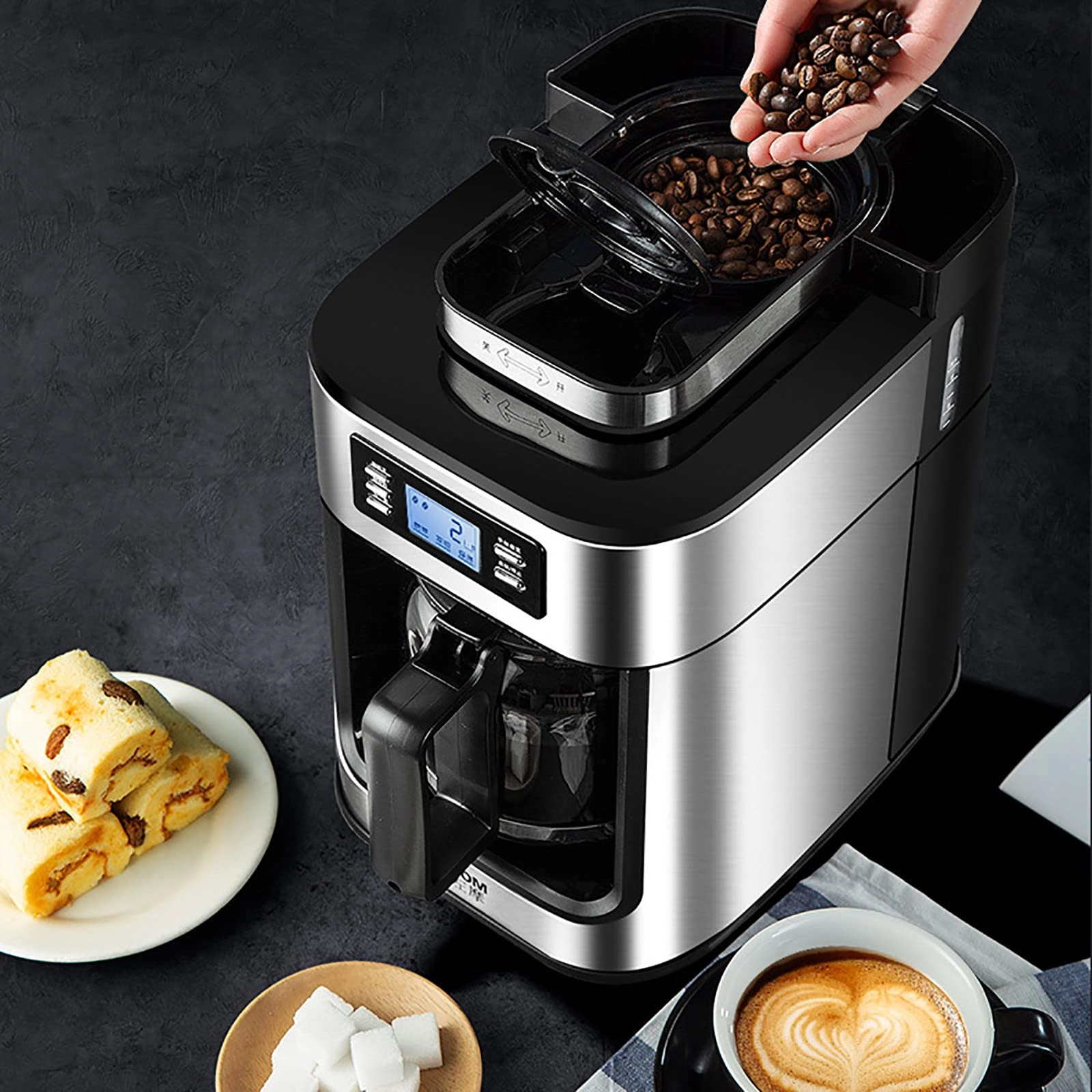 Bean-to-Cup - 1.2L Integrated Coffee Grinder