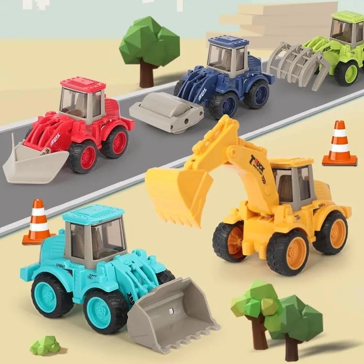 Construction Vehicles - Cartoon