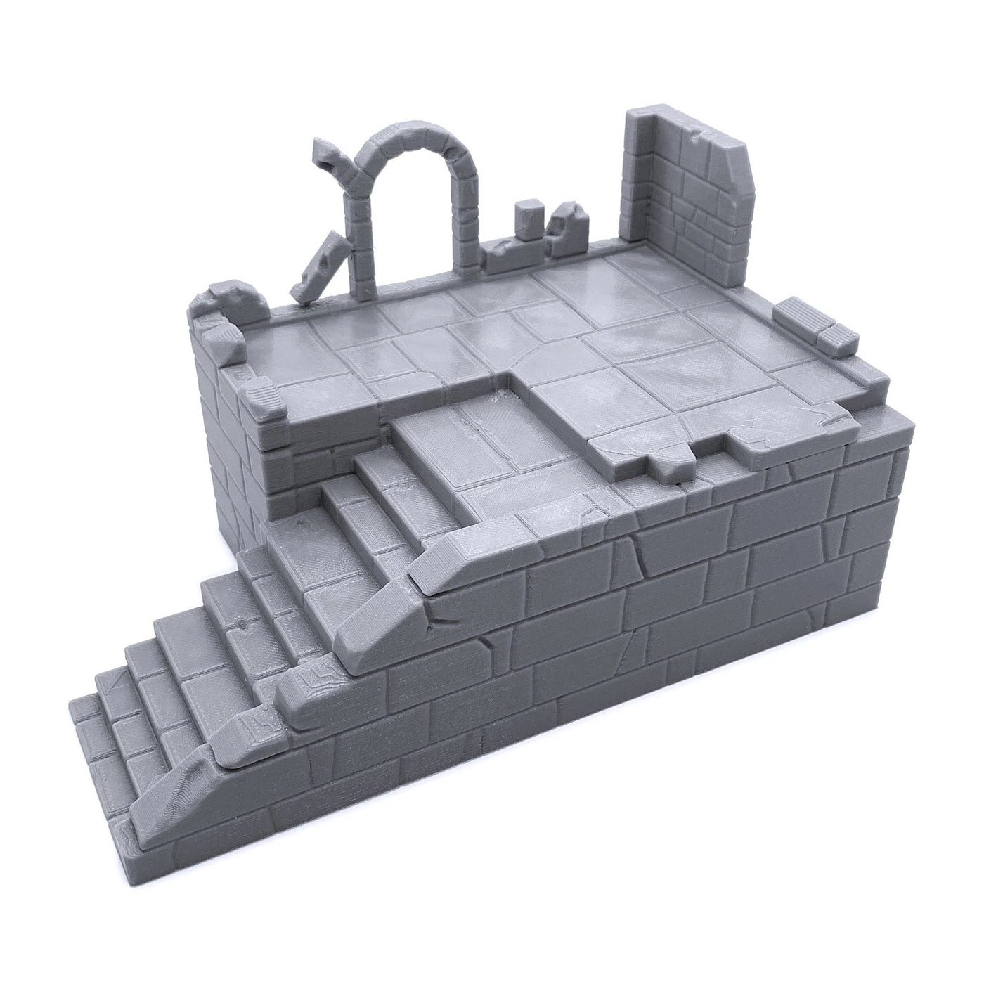 Brick Staircase Terrain Scenery - 28mm
