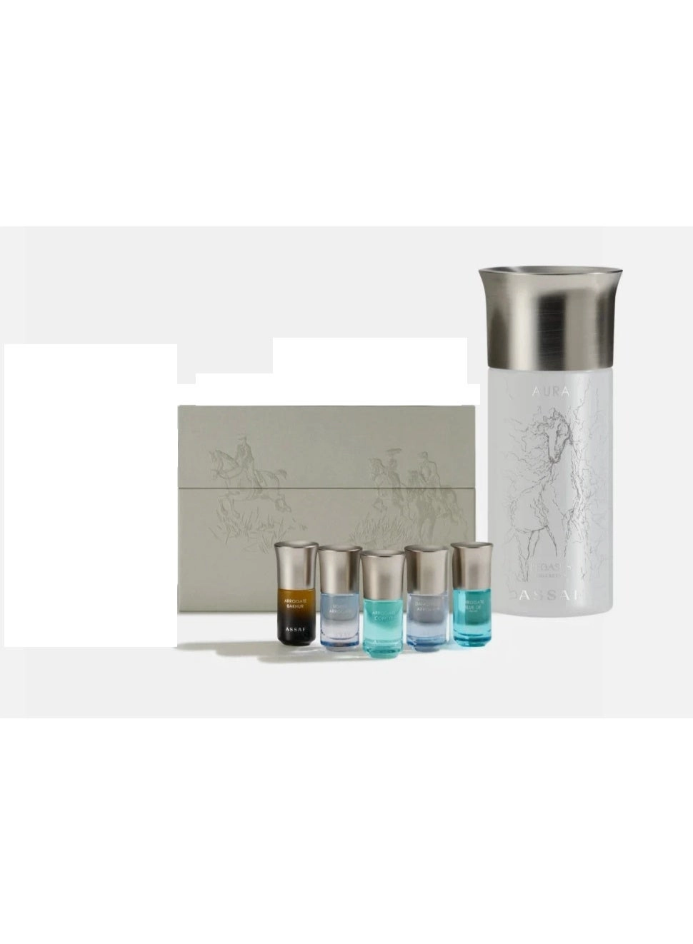 ASSAF Aura Collection 35 Eau de Parfum - 5ml + 200ml Bundle