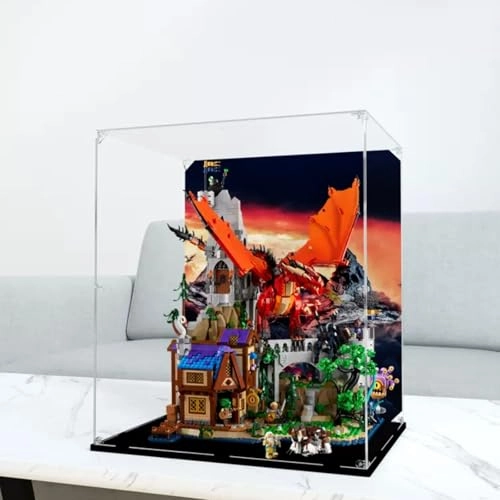 LEGO Figures Display Box (21348) - Dungeons & Dr-agons: Red Dr-agon's Tale