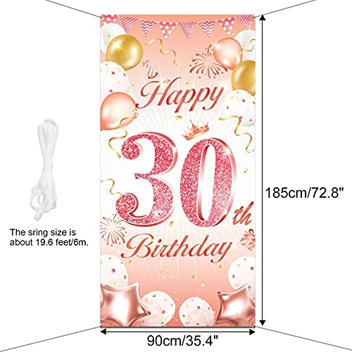 Happy 13th Birthday Backdrop Banner - 1 piece 13th Birthday
