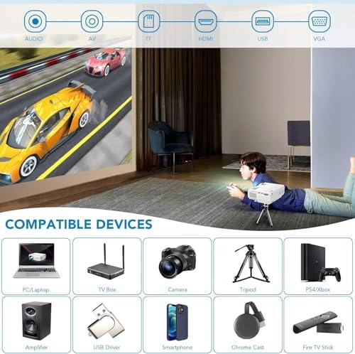 projector 120 ansi Brightness 1920 x 1080 Pixels