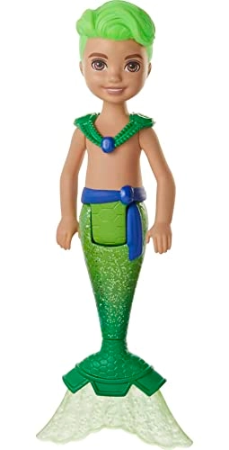Barbie Dreamtopia Chelsea Mermaid Doll - 6.5-Inch Multicolor Ages 3+