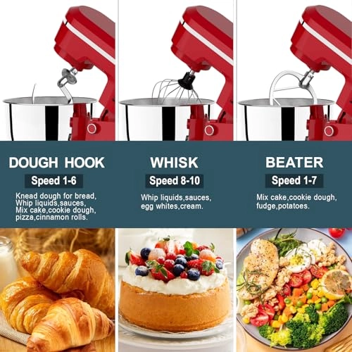 Stand Mixer - 6.5 Quarts 660W