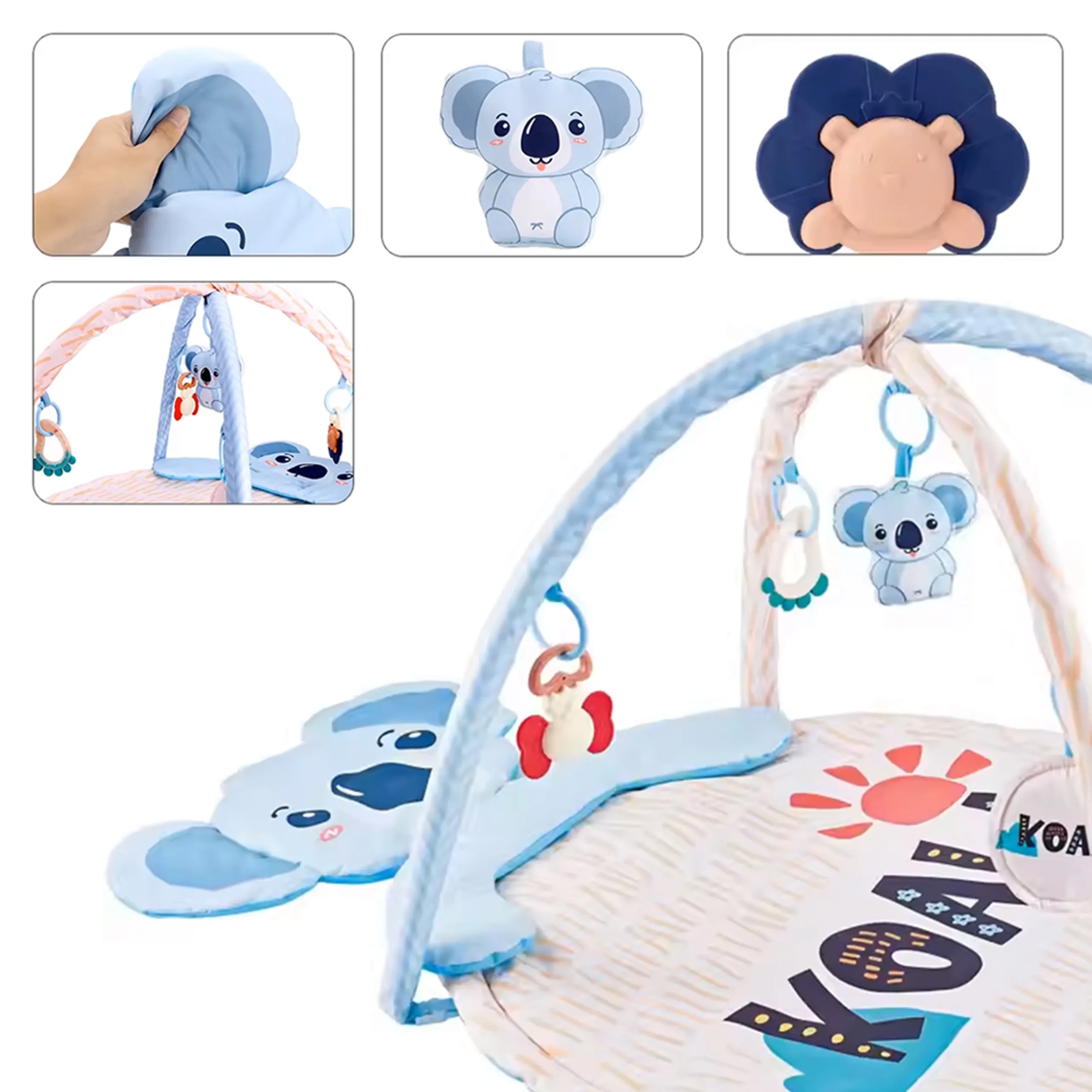 6-in-1 Grow With Me Play Mat - 0 month