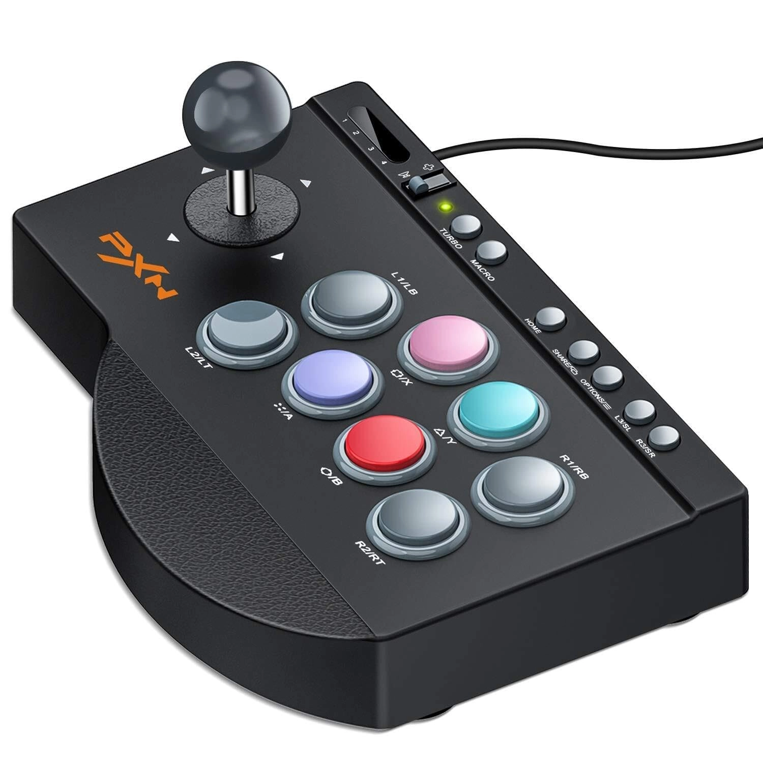 Arcade Joystick Game Controller - Black PC/PS3/PS4/X-ONE