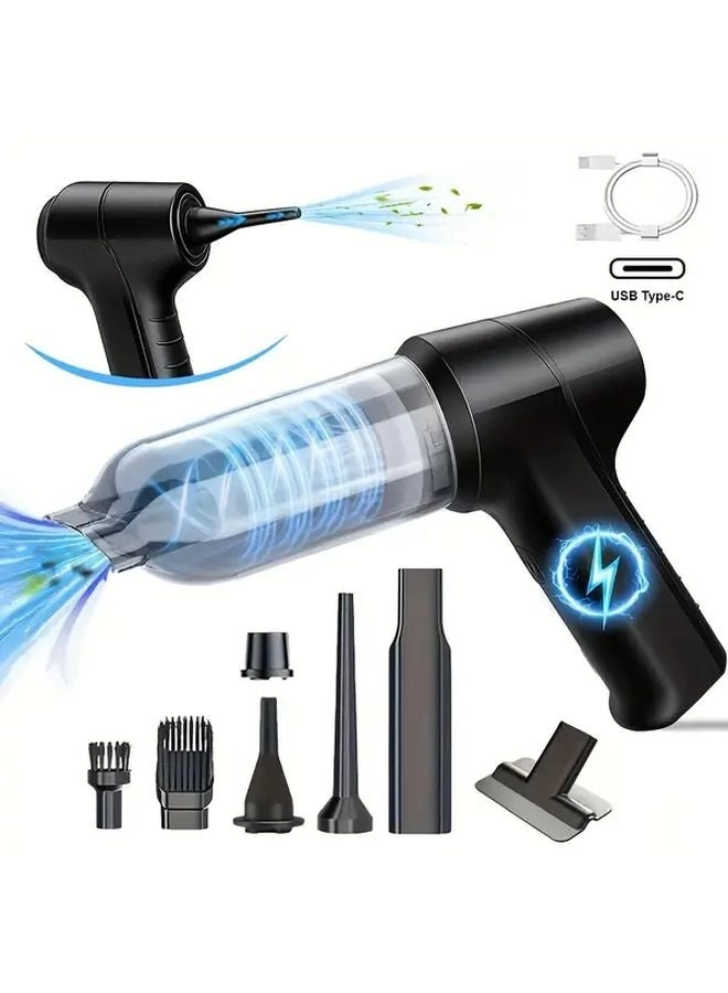 4-in-1 Wireless Handheld Vacuum Cleaner - 2000mAh