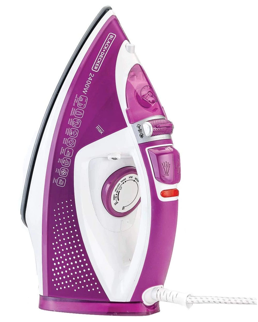 X2450 - Ceramic Steam Iron 0.33 Liter 2400 Watt