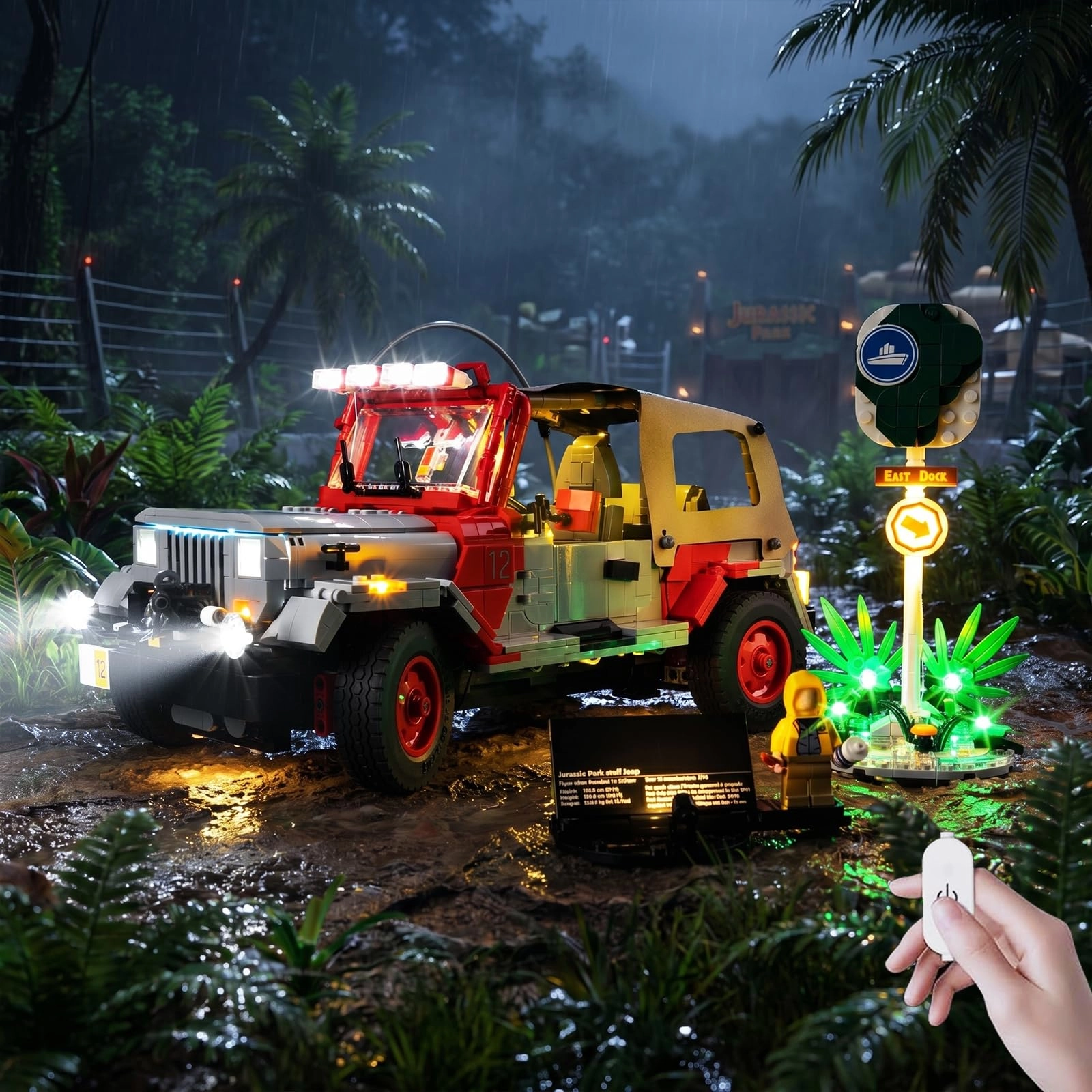 Kyglaring LED lighting set for LEGO 77984 - Touch Version 5V