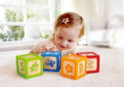 Grip-N-Stack Smart Blocks - Suitable for 6 months to 2 years 4 Pcs
