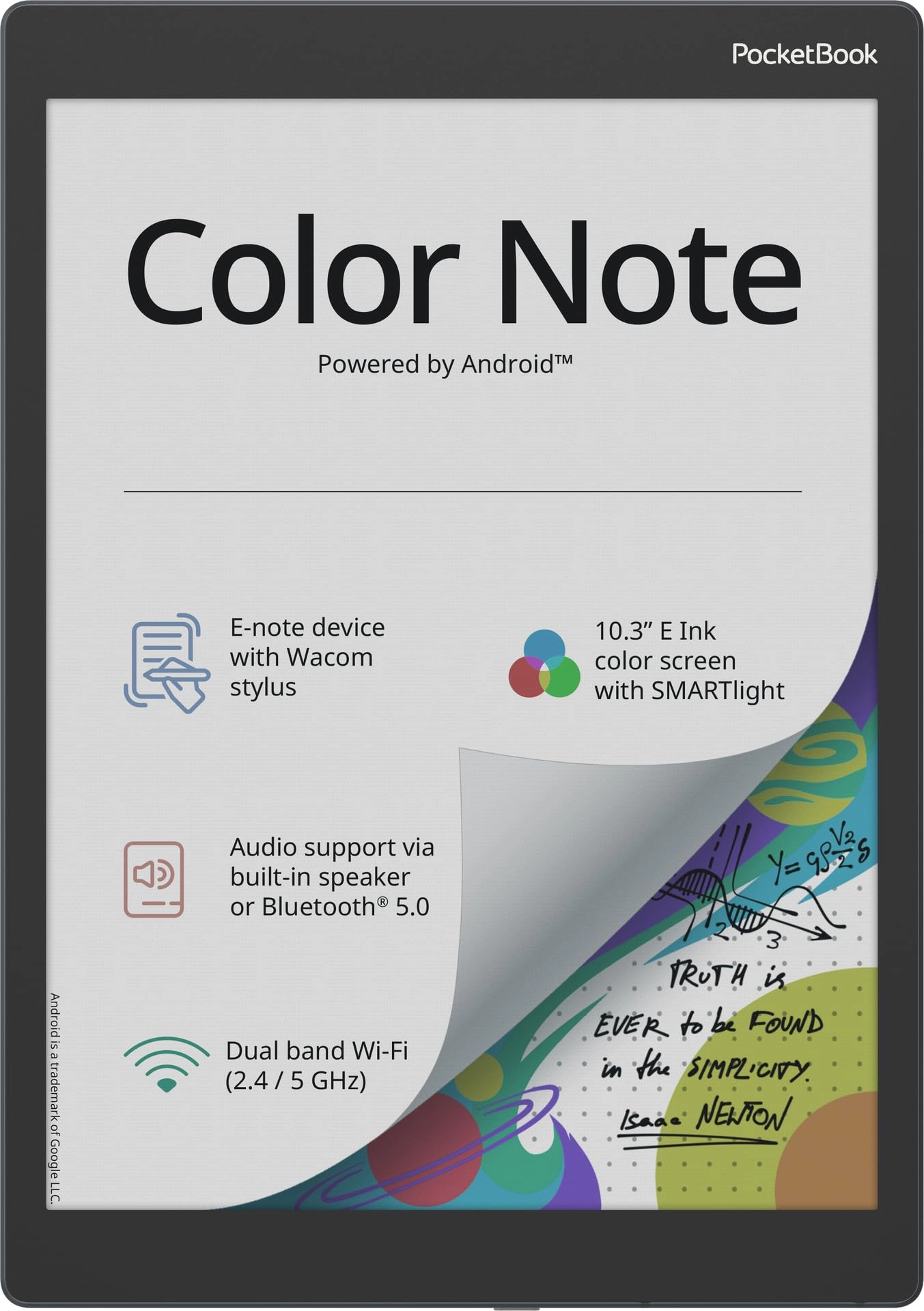 PocketBook Color Note - 10.3-inch 32GB