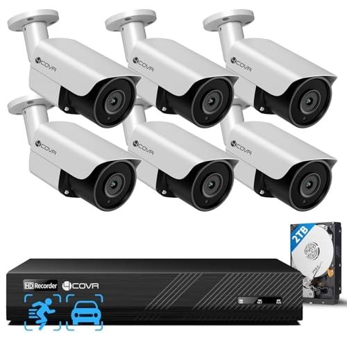 PoE Security Camera System - 8 channels