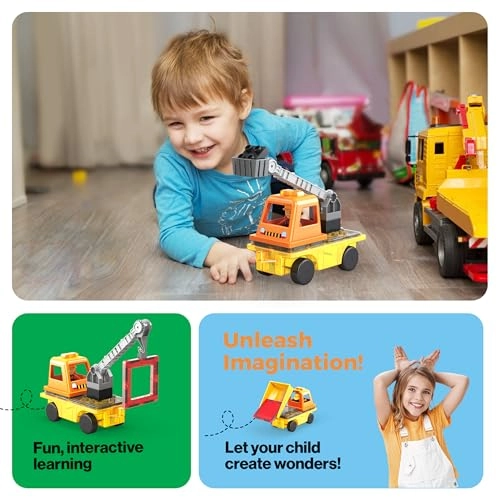 Magnet Tile Building Blocks - 15pcs