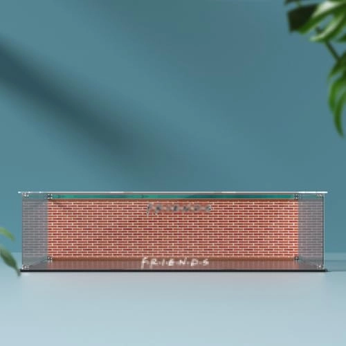 LE-GO Figures Display Box for 10292 Friiends Apartments