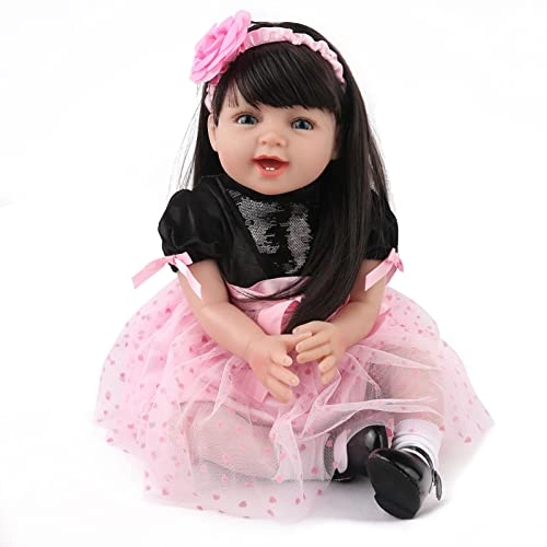Reborn Baby Doll - 55cm 22" Vinyl Cotton Body