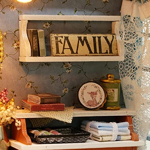 DIY Miniature Dollhouse Kit - Pink