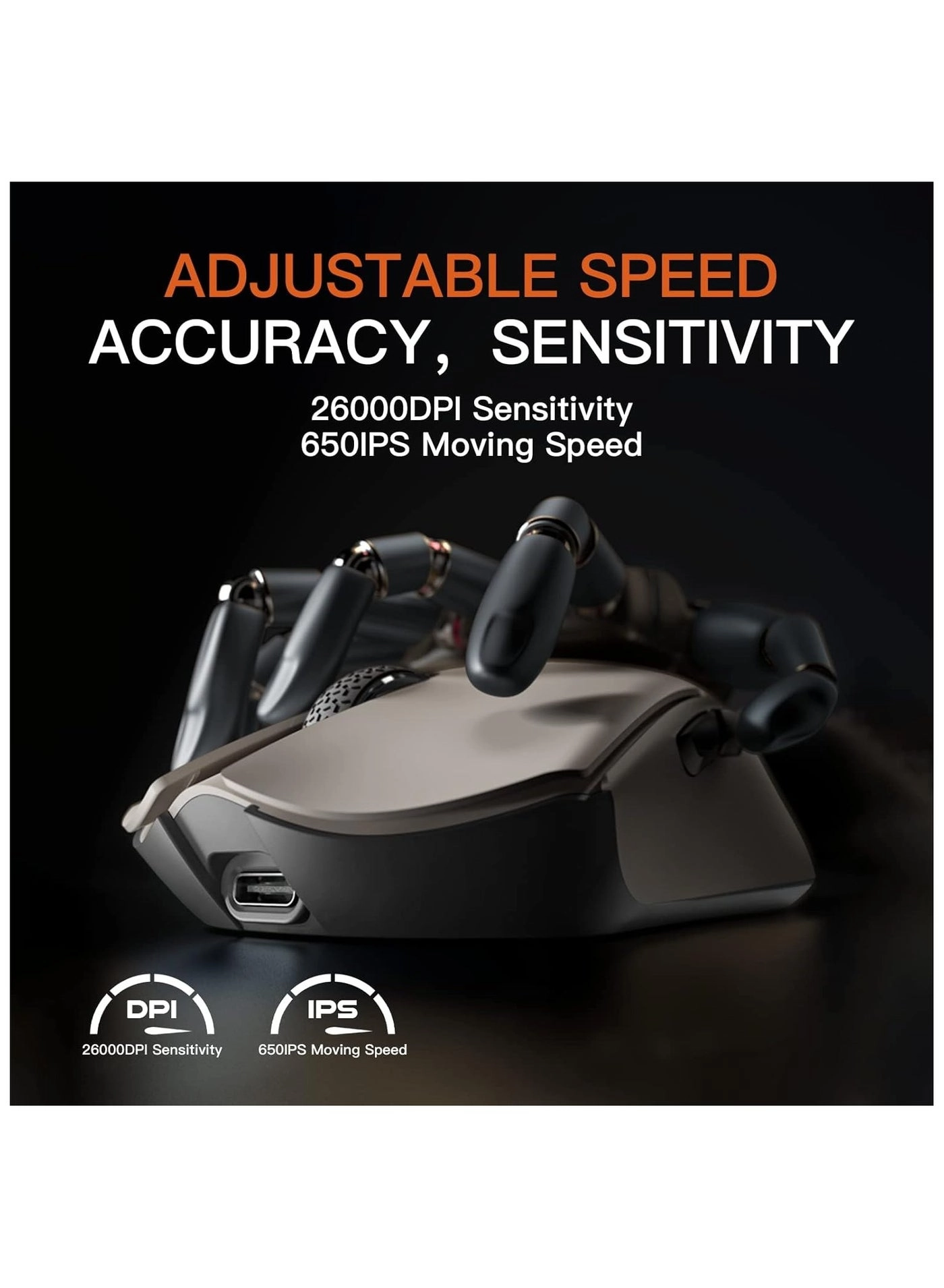 M3 Gaming Mouse - Tri-Mode