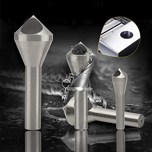 Countersink Chamfer Tool - High Speed Steel HSS (4241) 4pcs 2-5mm,5-10mm, 10-15 mm, 15-20mm