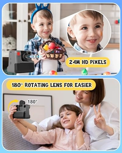 Kids Camera - 24MP 1080P