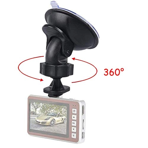 Car Suction Cup Mount - 1/4 inch Threaded Interface ABS