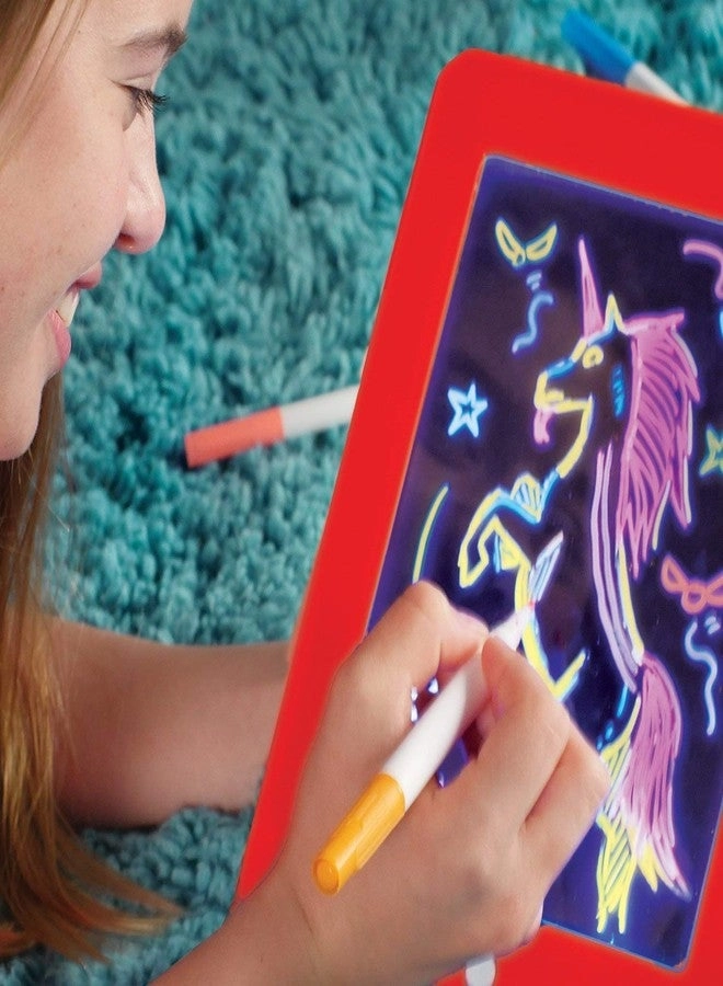 Learning Drawing Magic Pad - Light Up Learning Tablet for Kids Multicolor