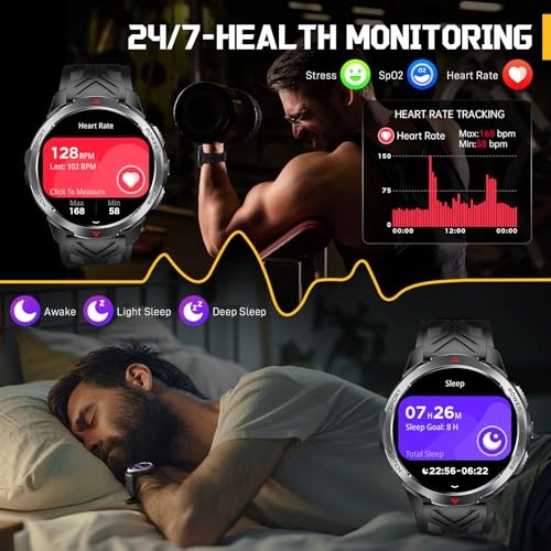 Military Smart Watch GPS