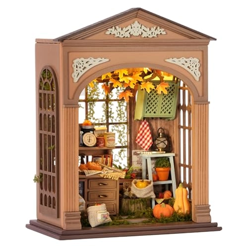 Miniature Wooden Dollhouse Furniture Kit - Creative Room 1:24