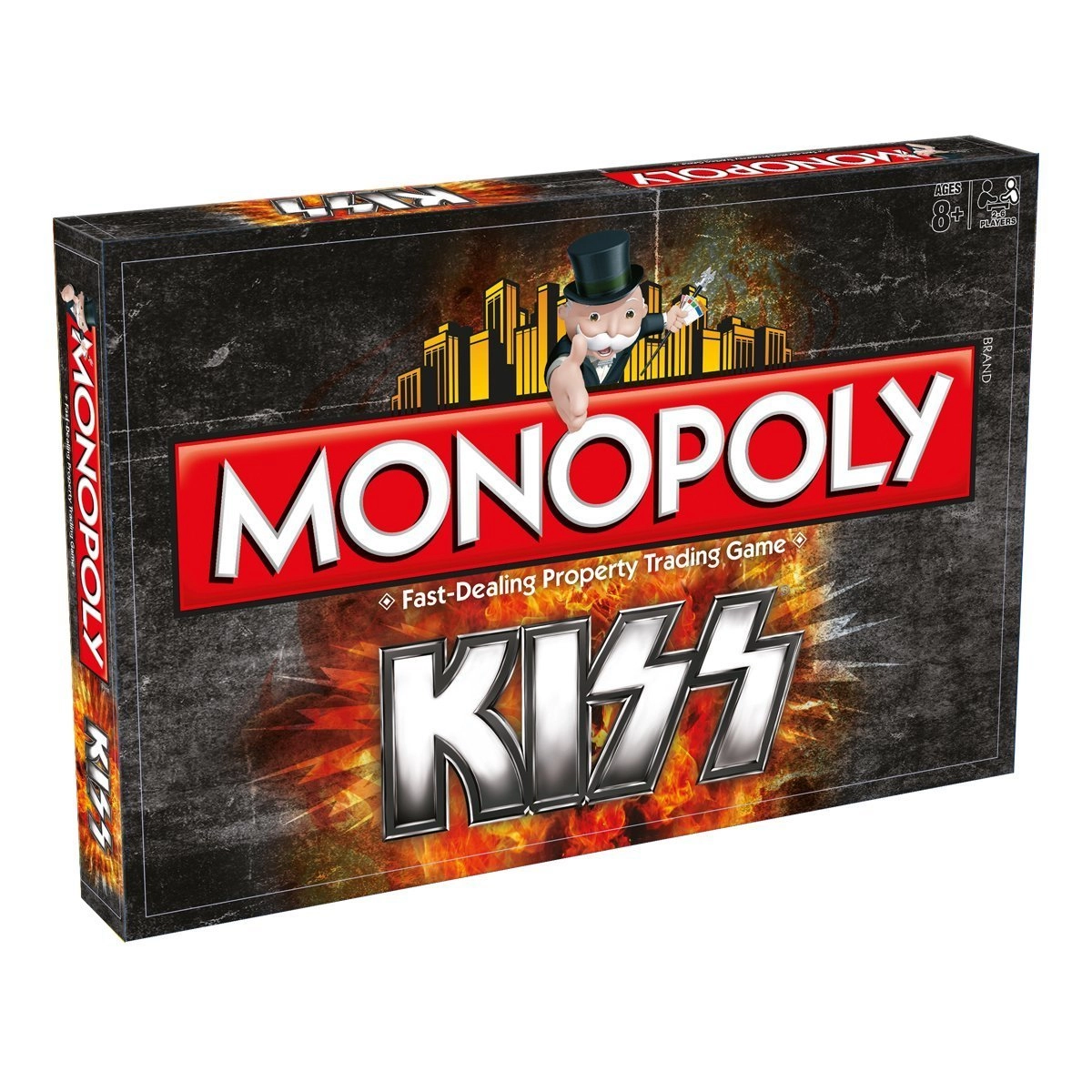 Hasbro Monopoly: Kiss - Gene Simmons and Paul Stanley Collectable
