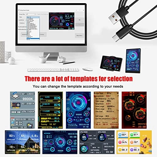 3.5in IPS USB Mini Screen - 320 x 480