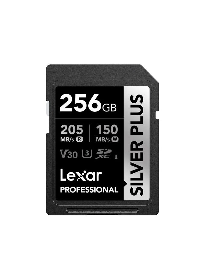 Professional SILVER PLUS SDXC U3 256GB