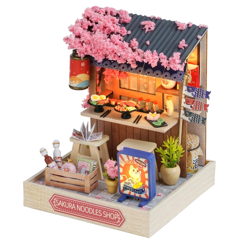 DIY Miniature Dollhouse Kit - Warm Moment 1:24