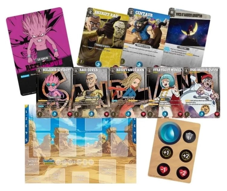 Sand Land Tactical Card Battle 1st Edition Random Deck - English 31pcs