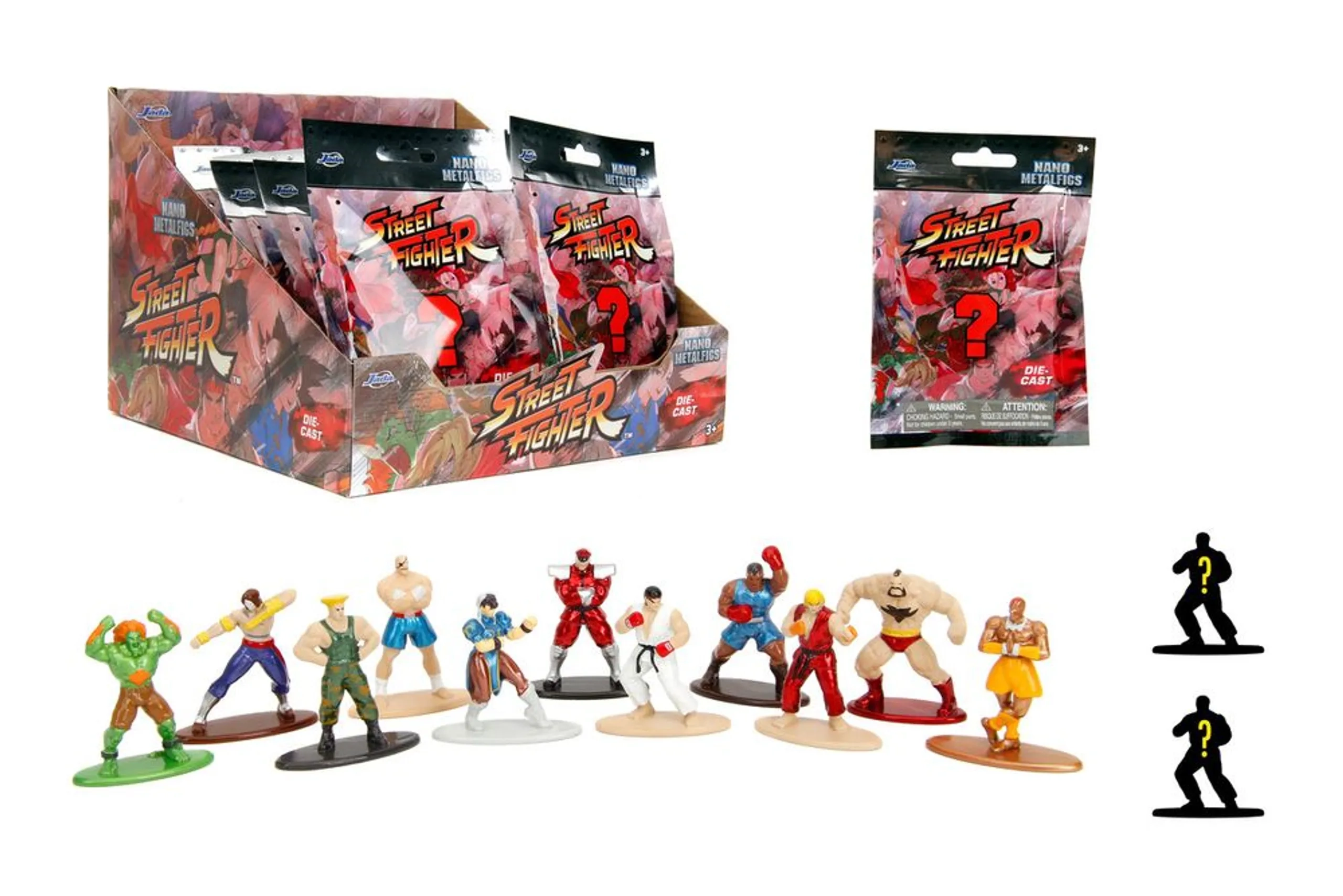 Jada Street Fighter - Blind Pack Nanofigs (sim-253251037)