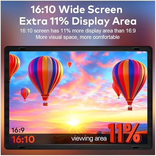 Portable Triple Screen Monitor - 2560x1600 16 Inches