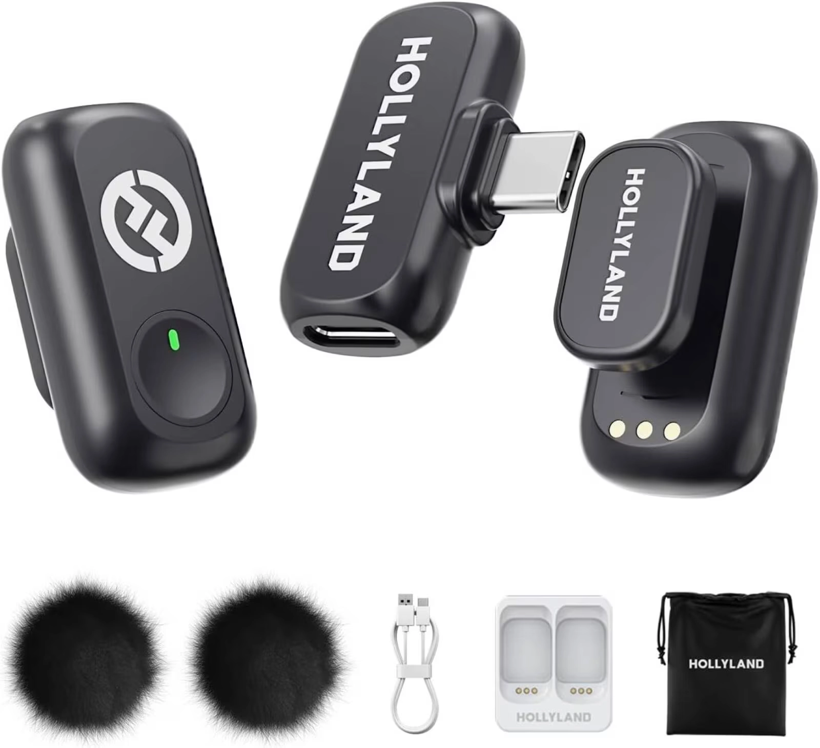 HOLLYLAND LARK A1 Mini Duo USB Microphone