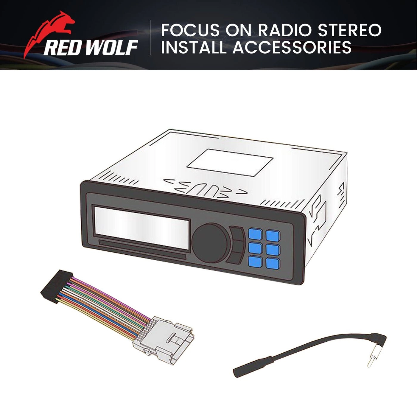 Stereo Harness - Toyota Subaru