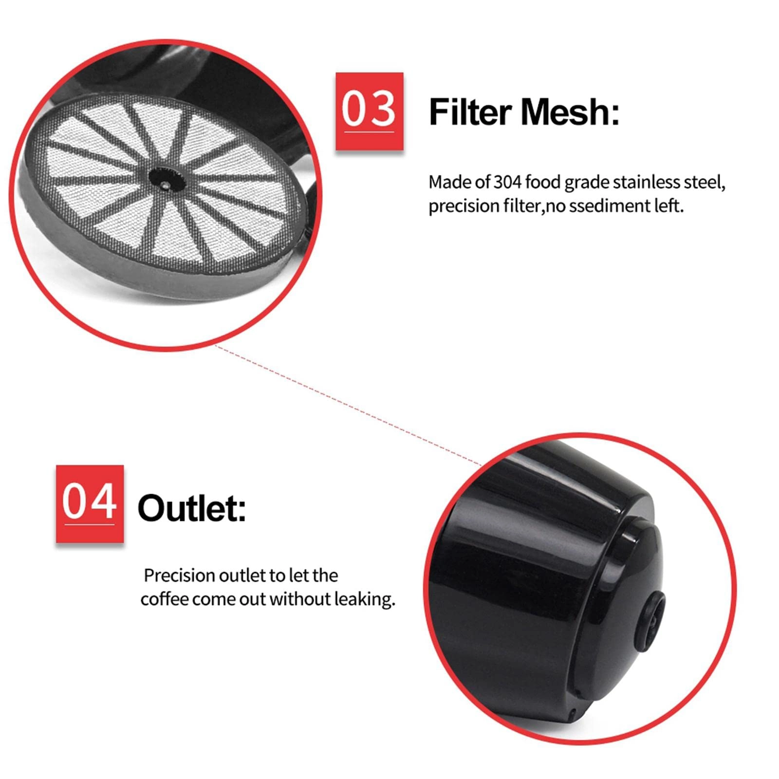 Reusable Coffee Capsule Pods