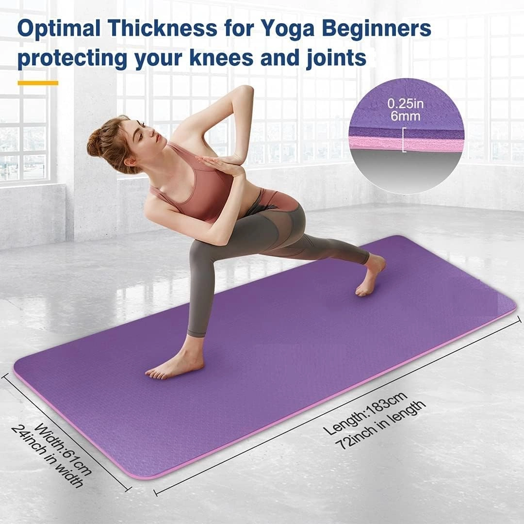Yoga Mat - TPE 6mm