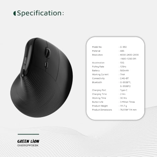 Vertical Mouse - Bluetooth