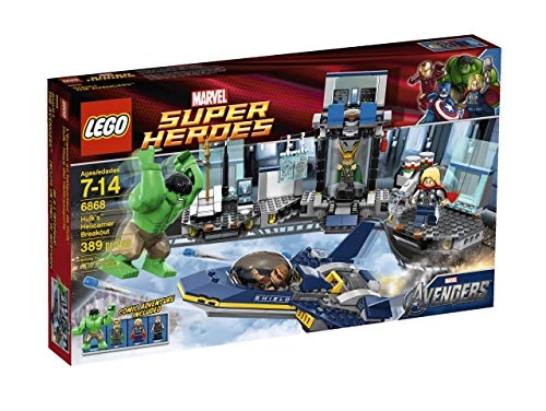 Marvel Super Heroes The Avengers Hulk's Helicarrier Breakout (6868)