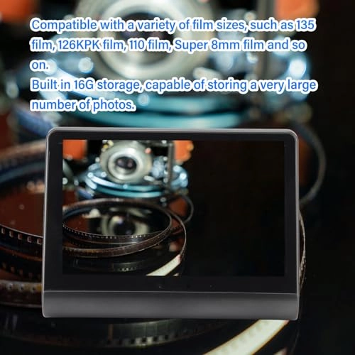 Film Slide Scanner - 48MP 7inch