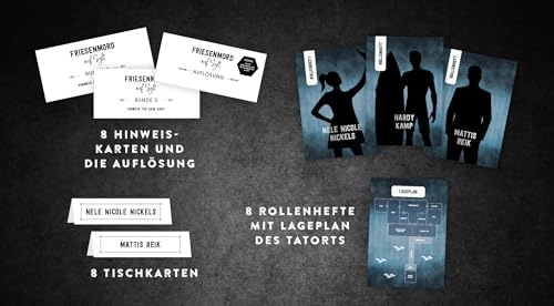 Crime & Dine - Das Krimi-Dinner-Set: Friesenmord auf Sylt - German Ages 16