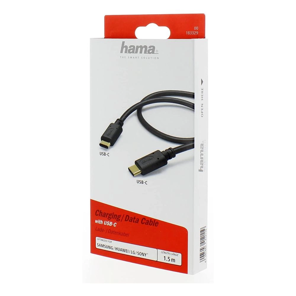 183329 USB-C to USB-C 1.5m