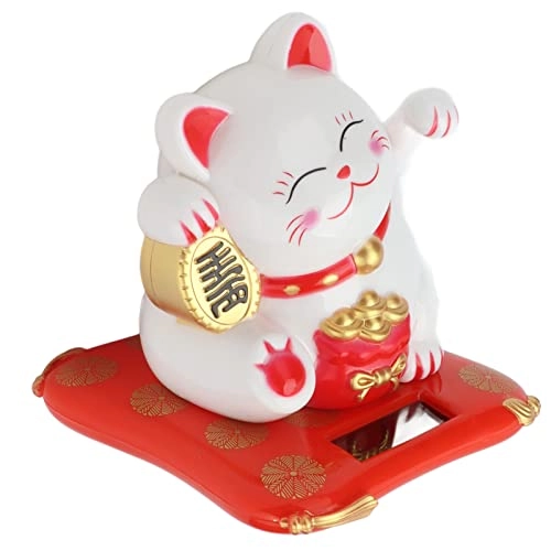 Wealth Welcoming Cat - Plastic